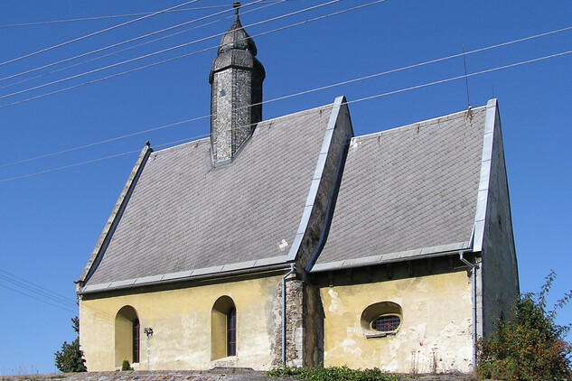 Kostel sv. Kříže v Javorníku – před obnovou