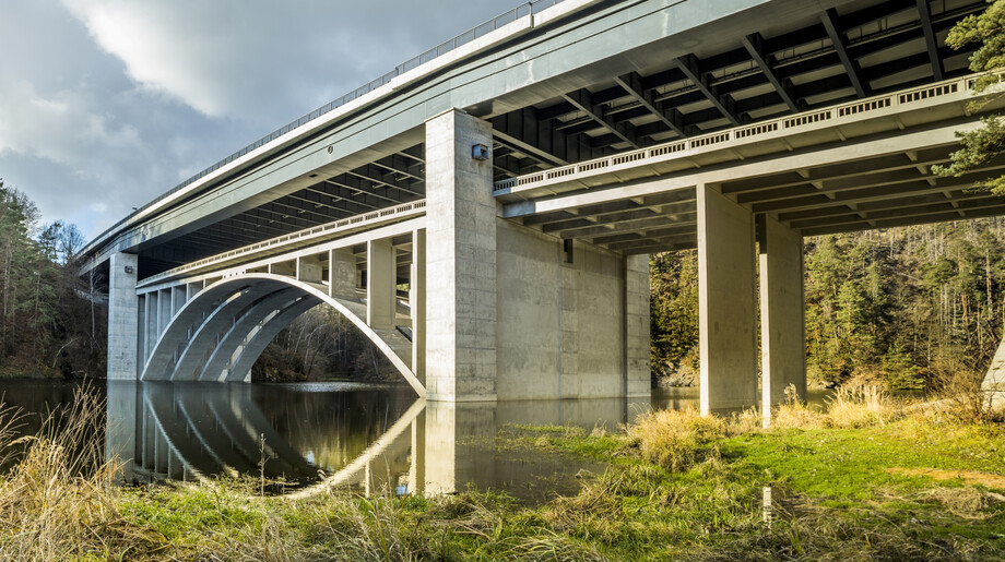 Vojslavický most, jižní strana, po rekonstrukci, 2024