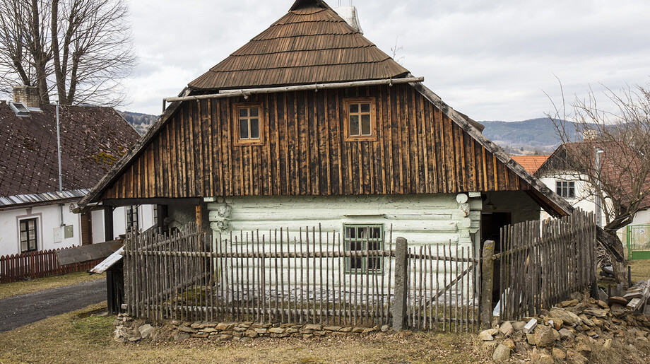 Strašín, dům po obnově