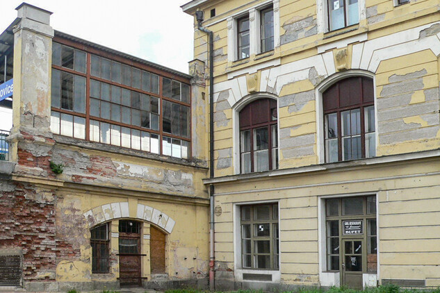Hlavní nádraží České Budějovice, severní část hlavní budovy, 2020