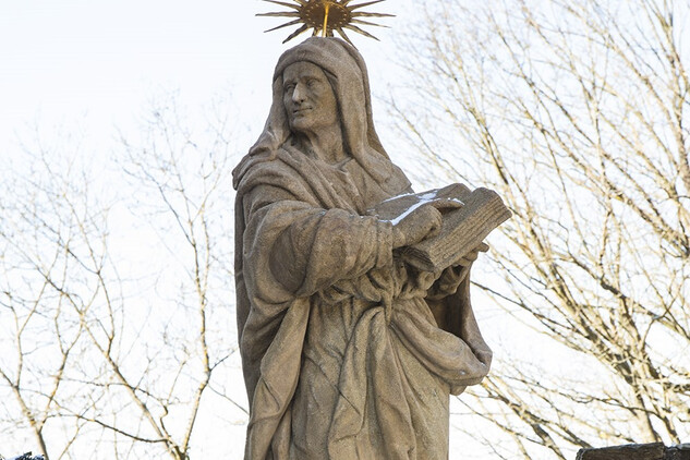 Klenová, sv. Anna, po restaurování