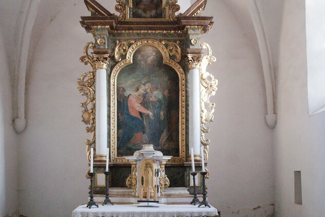 kostel Navštívení Panny Marie, stav před zahájením prací
