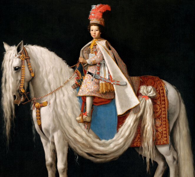 Equestrian Portrait of Leopold de' Medici as Child Equestrian Portrait of Leopold de' Medici as Child