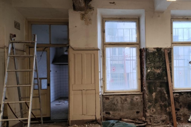 Fotografie před obnovou prostoru