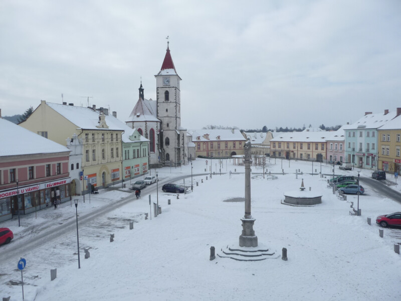 Horažďovice, Mírové náměstí. Foto: Radka Kočí, Městský úřad Horažďovice Horažďovice, Mírové náměstí. Foto: Radka Kočí, Městský úřad Horažďovice
